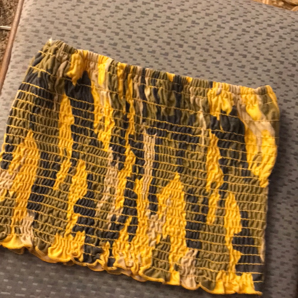 Camo tube top